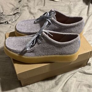 Clark’s originals Gray suede Wallabee Cup